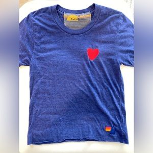 ❤️NWT⚡️Aviator Nation heart Tee